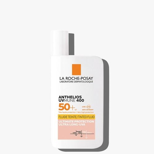 אנתליוס﻿﻿ פלואיד UVMUNE400 | תחליב פנים SPF50+‎ עם גוון | 50 מ