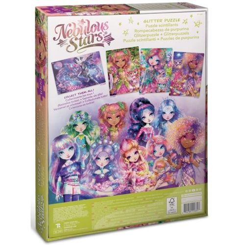 פאזל מנצנץ 1000 חלקים נבולוס הזליה ואלנה