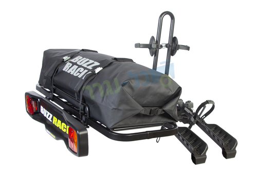 מנשא מודולארי חכם ל-2 או 4 זוגות אופניים משולב עם משטח נשיאה TWINBUZZ