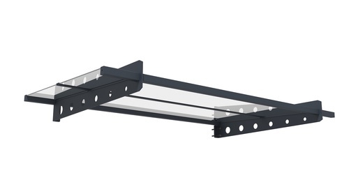 גגון אלומיניום לדלת/חלון דגם אירופה R Garden Top