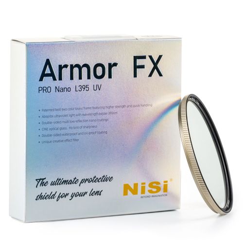 פילטר NiSi 86mm Armor FX PRO Nano L395 UV Protection Filter