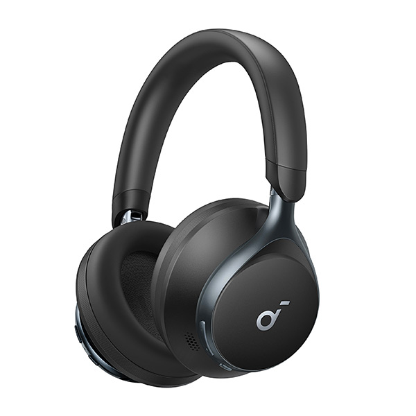 אוזניות קשת On-Ear Anker Soundcore Space One בצבע שחור