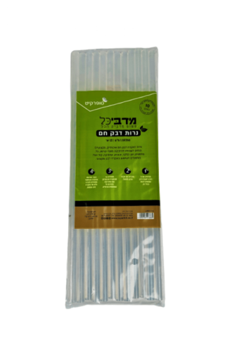 נרות דבק חם 7.5 מ