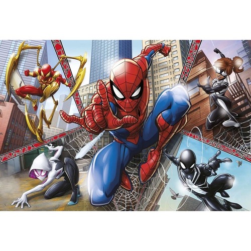 קלמנטוני - פאזל ספיידרמן 104 חלק''-  Clementoni Puzzle  Spider Man 23734
