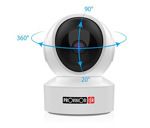 מצלמת אבטחה ביתית PT-848  ProVision ISR 360 4MP WiFi IP