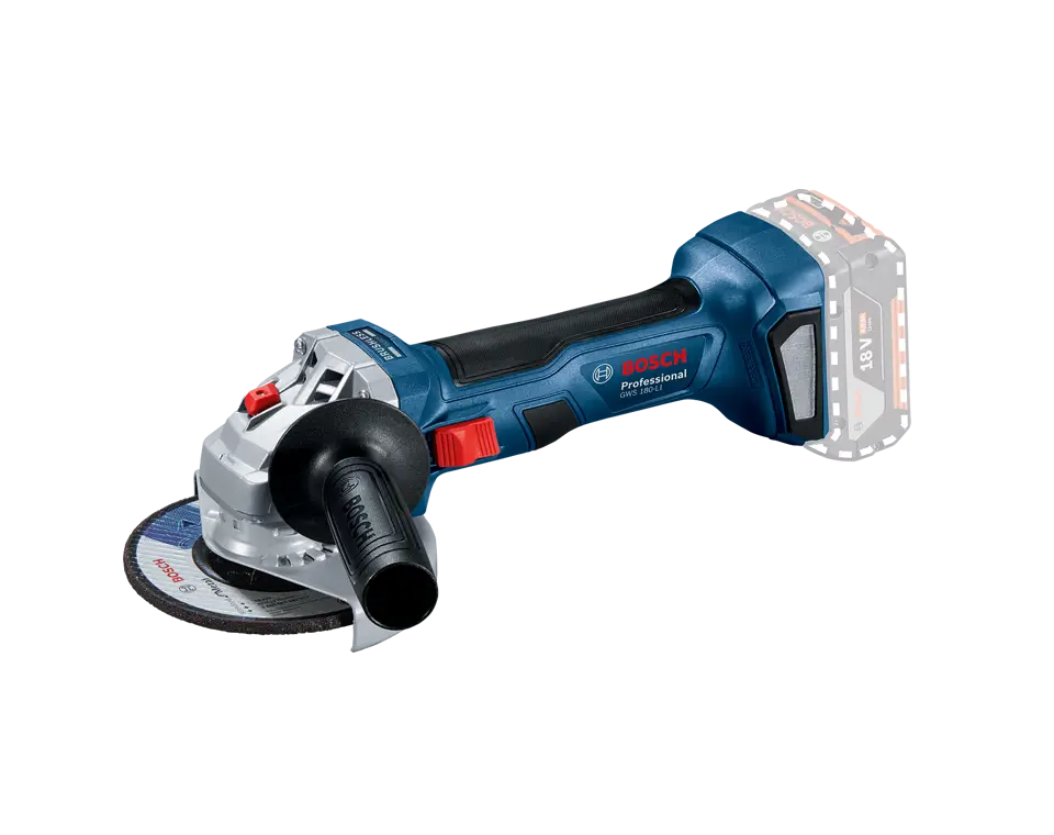 משחזת נטענת Bosch GWS 180 עוצמה וניידות מושלמת