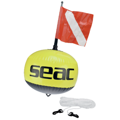 מצוף ROUND BUY FLUO W/LINE SEAC SUB