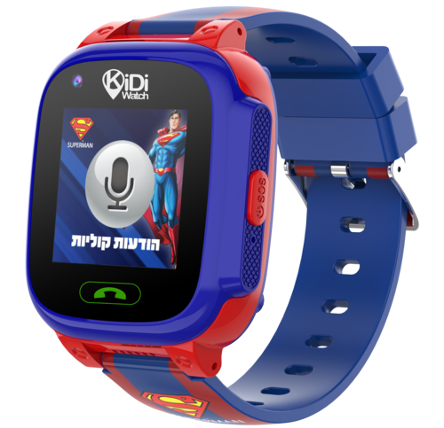 Kidiwatch סופרמן 4G דור 4 שעון טלפון חכם יבואן רשמי