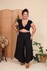 חולצת בטן קשר Plus size