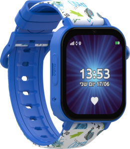 KIDI CONECT שעון טלפון חכם GPS 2 רצועות במארז