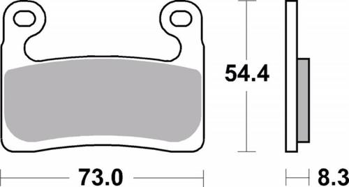 ‏רפידות בלם אופנוע Brembo 07GR90SA
