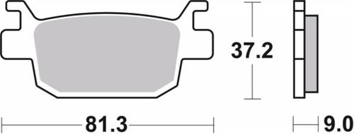 ‏רפידות בלם אופנוע Brembo 07GR93SP