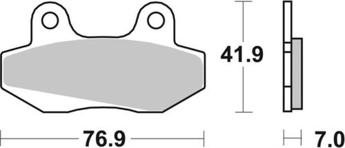 ‏רפידות בלם אופנוע Brembo 07027CC