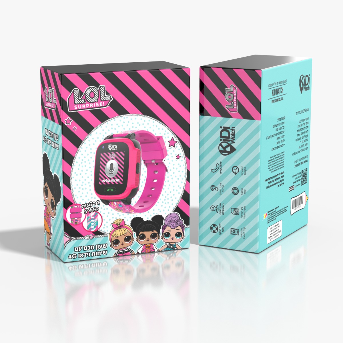 KidiWatch לול 4G