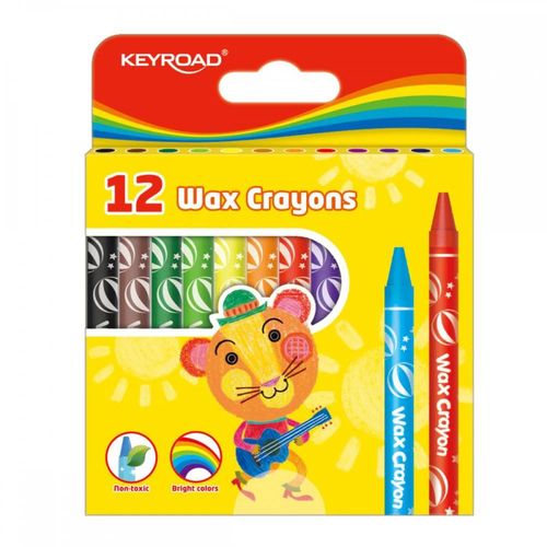 סט 12 צבעי פסטל Keyroad
