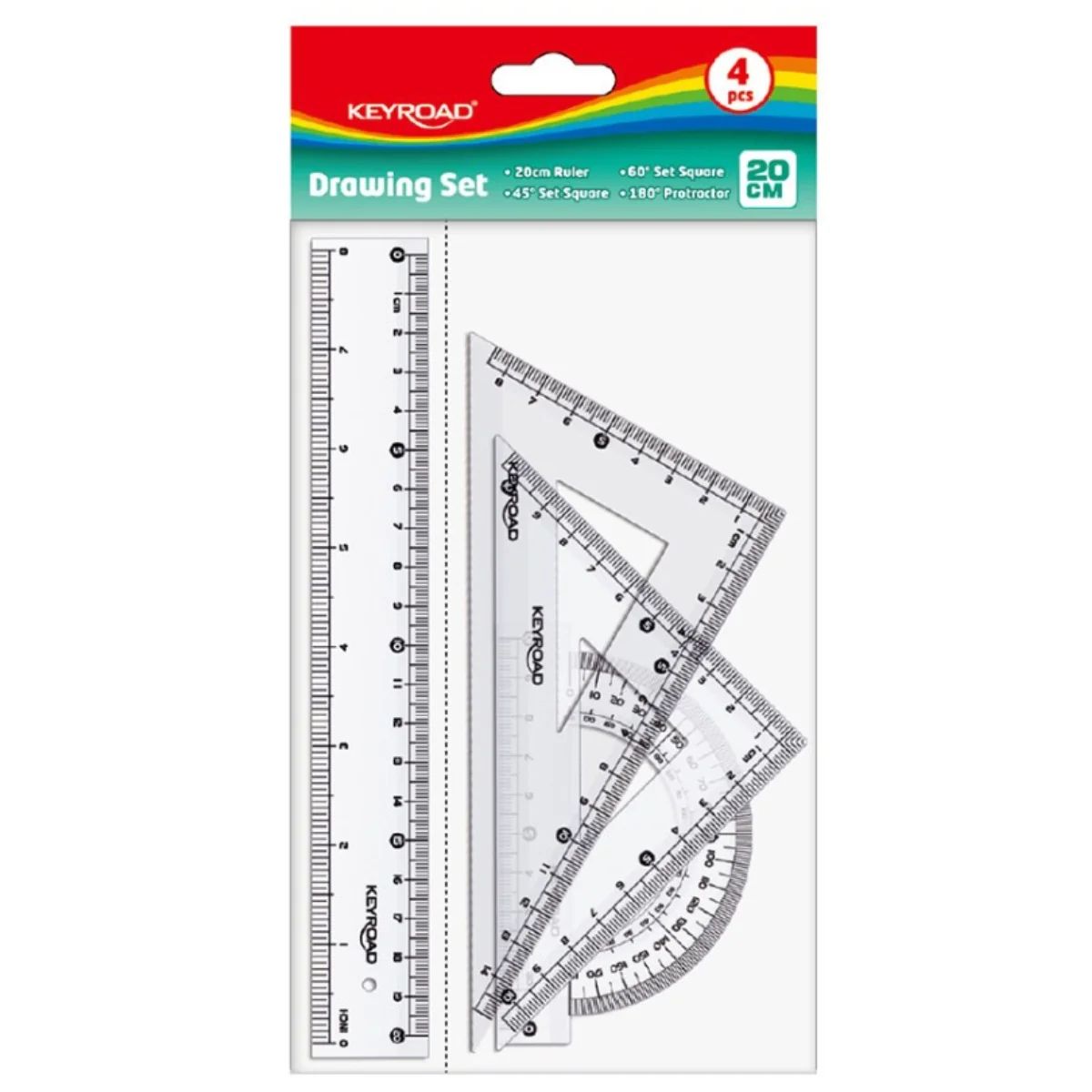 סט הנדסה קטן Keyroad
