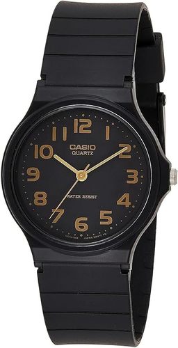 CASIO MQ24-1B2 שעון יומיומי לגברים, שחור, יומיומי