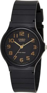 CASIO MQ24-1B2 שעון יומיומי לגברים, שחור, יומיומי