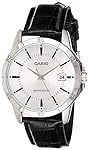 שעון יד  לגברים  עור חומה Casio MTP-V004GL-7AUDF 