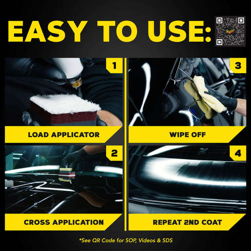 ‏קיט ציפוי ננו קרמי | ‏Meguiar's M88800 Beyond Ceramic Paint Coating