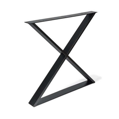 רגל לשולחן Cross XL ג' 71 ר' 80 סמ - שחור מט