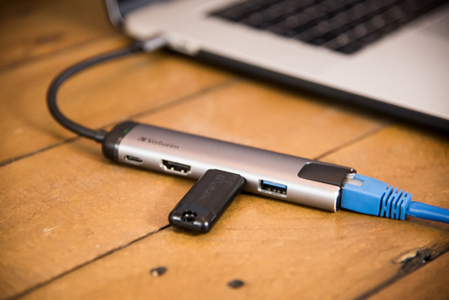 VERBATIM USB-C™ MULTIPORT HUB USB 3.1/ HDMI /Gigabit Ethernet
