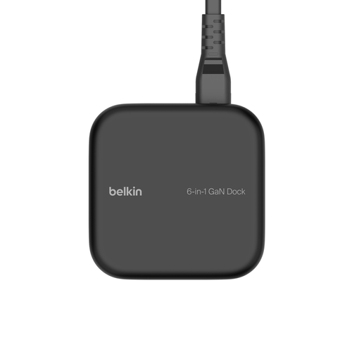 תחנת עגינה USB-C 6-in-1 Core Gan שחור