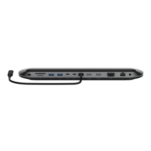תחנת עגינה אוניברסלית USB-C 11-IN-1 כסוף