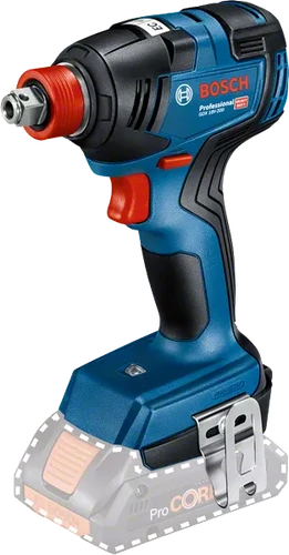 מפתח רטיטה ומברגת אימפקט נטענת 18V במוצר אחד מומנט 200nm גוף בלבד דגם GDX 18V-200 בוש