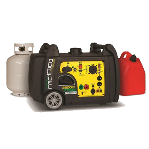 גנרטור בנזין מושתק עם הנעת גז - KARNAF CPI3500D 3,500W