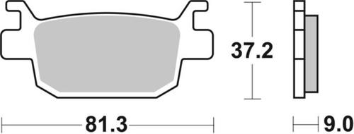‏רפידות בלם אופנוע Brembo 07064XS