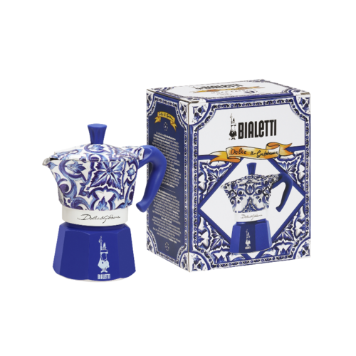 מקינטה מהדורה מיוחדת מוקה אקספרס 3 כוסות Moka Express Dolce & Gabbana 3 Cups