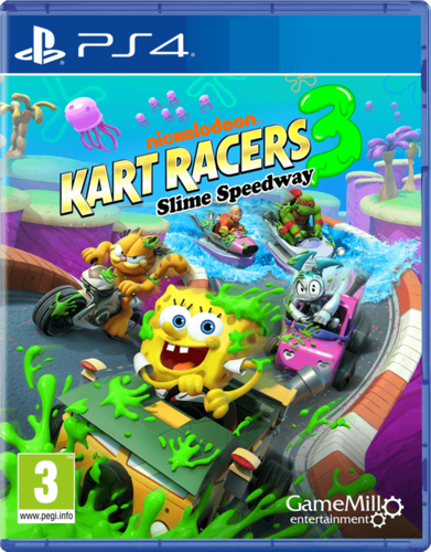 PS4 NICKELODEON KART RACERS 3: SLIME SPEEDWAY סוני
