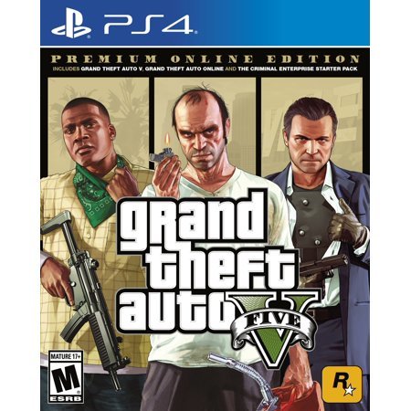 (Grand Theft Auto V - Premium Online Edition (PS4