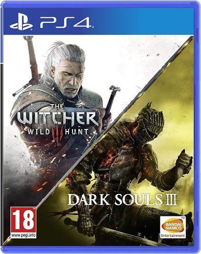PS4 The Witcher 3 Wild Hunt + Dark Souls 3 סוני