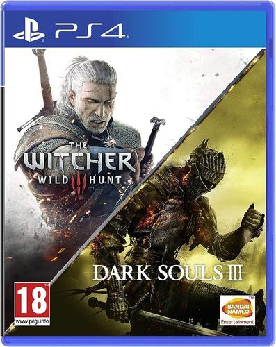 PS4 The Witcher 3 Wild Hunt + Dark Souls 3 סוני