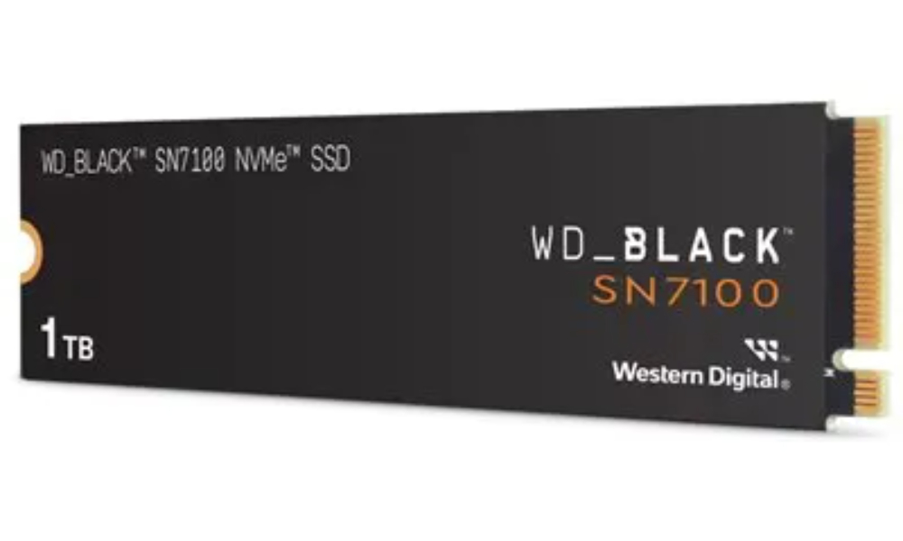 כונן SSD פנימי לגיימינג Western Digital WD_BLACK SN7100 1TB NVMe M.2 PCIe Gen4 WDS100T4X0E למחשב