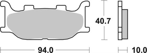 ‏רפידות בלם אופנוע Brembo 07042XS