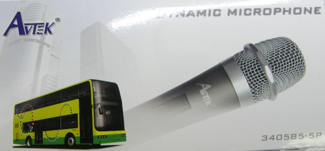מיקרופון דינמי איכותי לאוטובוס 4P AVTEK