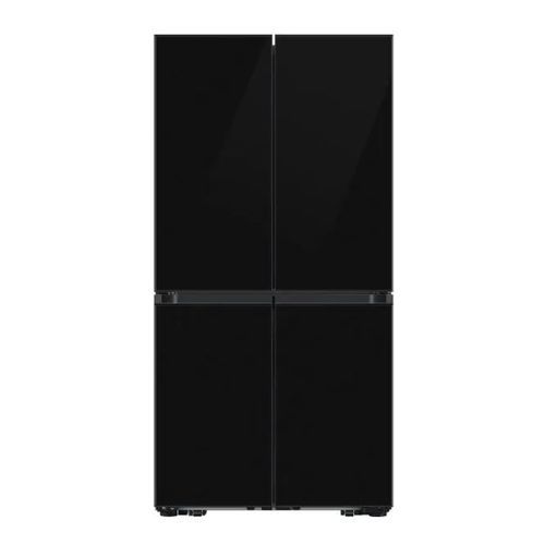 מקרר 4 דלתות 854 ליטר Samsung RF83DB9025BK זכוכית שחורה