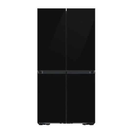 מקרר 4 דלתות 854 ליטר Samsung RF83DB9025BK זכוכית שחורה