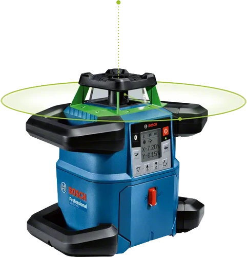 פלס לייזר מסתובב דגם GRL 650 CHVG בוש