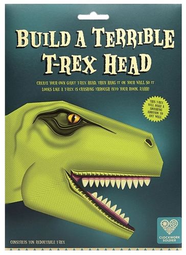 ערכת אומנות בנייר - ראש טי-רקס T-REX