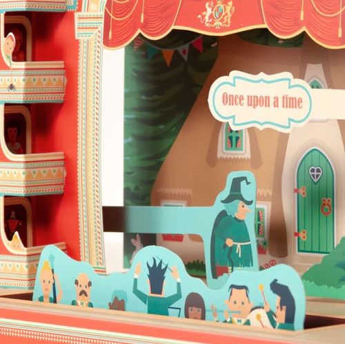 ערכת אומנות בנייר - תיאטרון מפואר