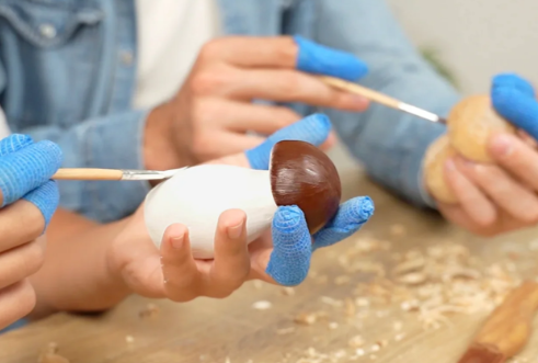 DIY09 - ערכת גילוף בעץ כיף משפחתי מלאה עשה זאת בעצמך