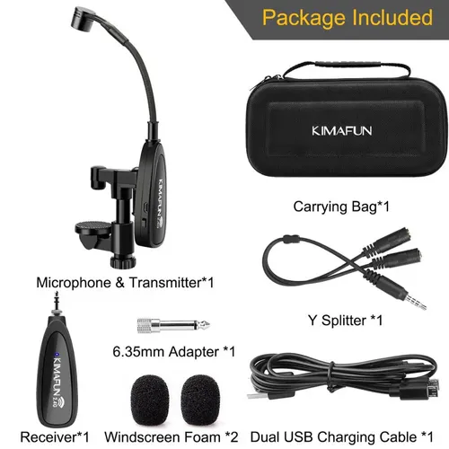 מיקרופון אלחוטי לכינור דגם Freedom G6100G