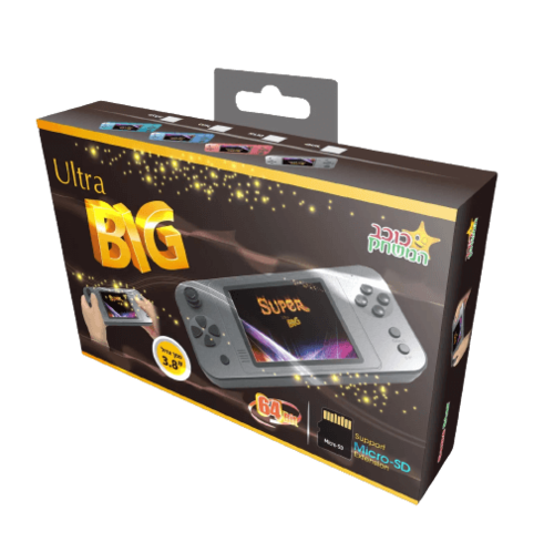 גיימבוי כשר אולטרה ביג כולל נגן MP3 כוכב המשחק GAME STAR