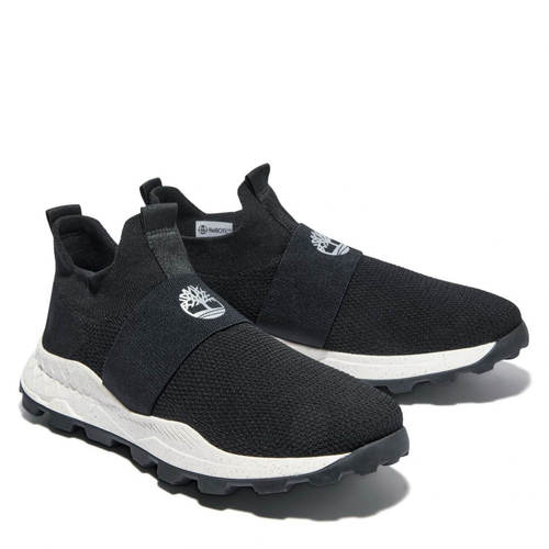 נעלי Timberland סליפ און BROOKLYN לגברים צבע שחור/לבן