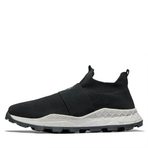 נעלי Timberland סליפ און BROOKLYN לגברים צבע שחור/לבן