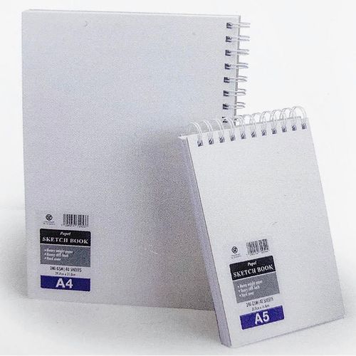 סקצ'בוק קלאסי עם ספירלה  (240 גרם)